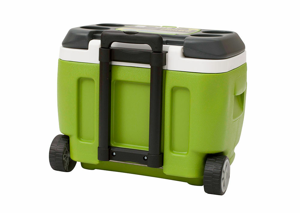 Vango Pinnacle Wheelie 30L Picnic Camping Food Drink Beer Cool Box on Wheels 